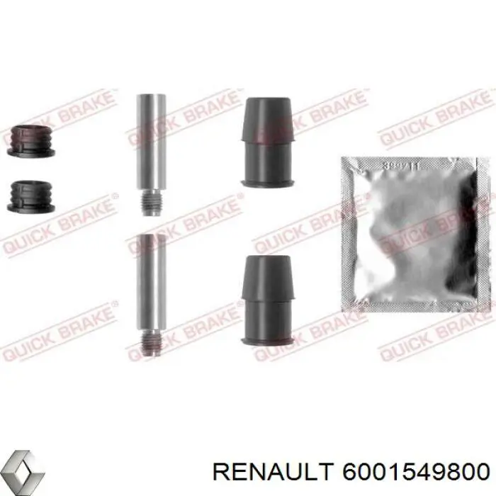 6001549800 Renault (RVI) супорт гальмівний передній лівий
