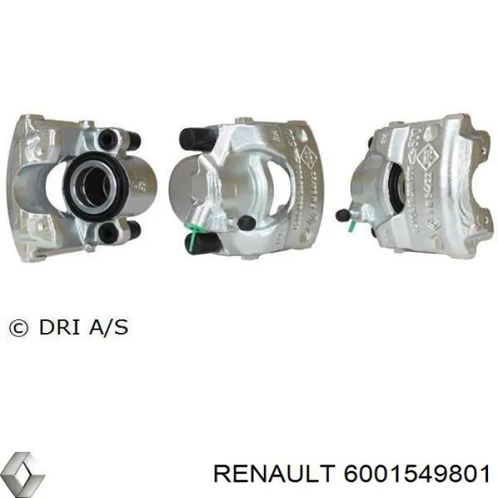 Супорт гальмівний передній правий Renault (RVI) 6001549801 ціна, від 112.39 USD