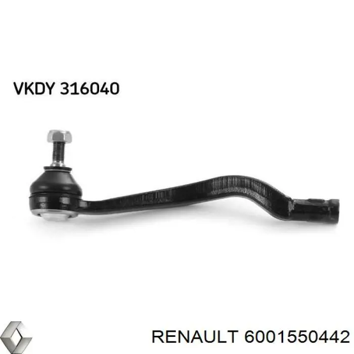 Купити 6001550442 Renault (RVI) Рульовий наконечник