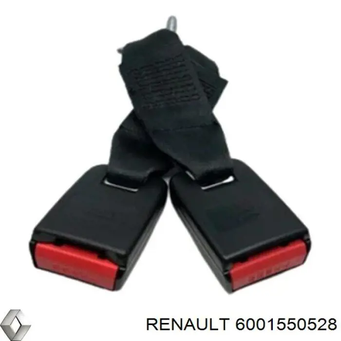6001550528 Renault (RVI) замок ременя безпеки