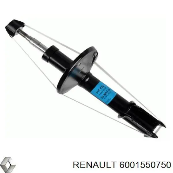 Стойка амортизатора передняя Renault (RVI) 6001550750 ціна, від 61.01 USD