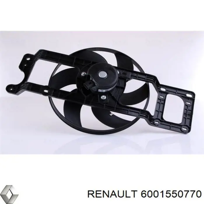 6001550770 Renault (RVI) електровентилятор охолодження в зборі (двигун + крильчатка)