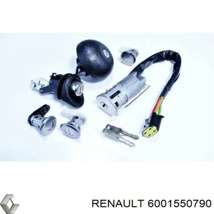 6001550790 Renault (RVI) личинка замка кришки багажника