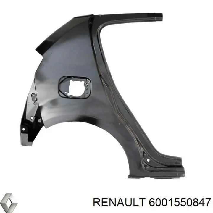 6001550847 Renault (RVI) крило заднє праве