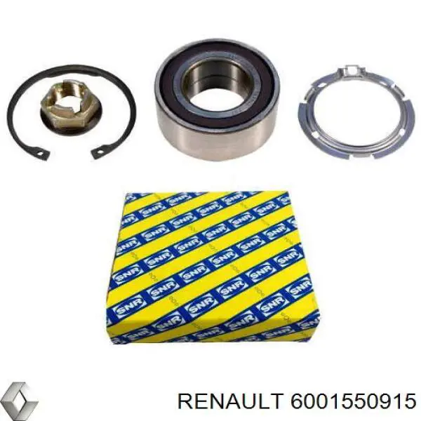 Купити 6001550915 Renault (RVI) Підшипник ступиці передньої