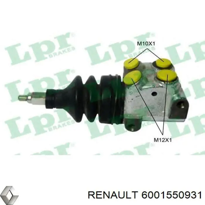 6001550931 Renault (RVI) регулятор тиску гальм/регулятор гальмівних сил