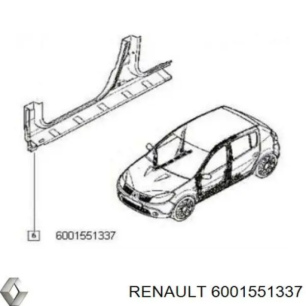  6001551337 Renault (RVI)