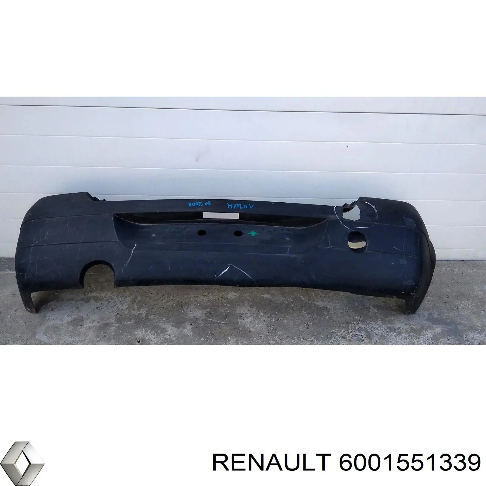 6001551339 Renault (RVI) Буфер (бампер) задній