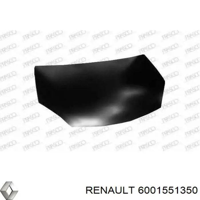 Капот Renault (RVI) 6001551350 ціна, від 117.18 USD