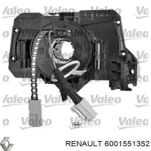 Шлейф керма Renault (RVI) 6001551352 ціна, від 32.06 USD