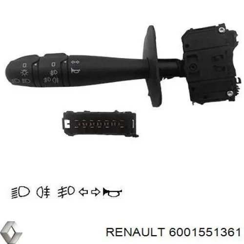 6001551361 Renault (RVI) Перемикач підрульовий, лівий