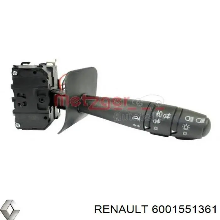Купити 6001551361 Renault (RVI) Перемикач підрульовий, лівий