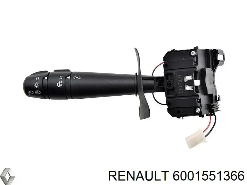 Перемикач підрульовий, лівий Renault (RVI) 6001551366 ціна, від 20.13 USD