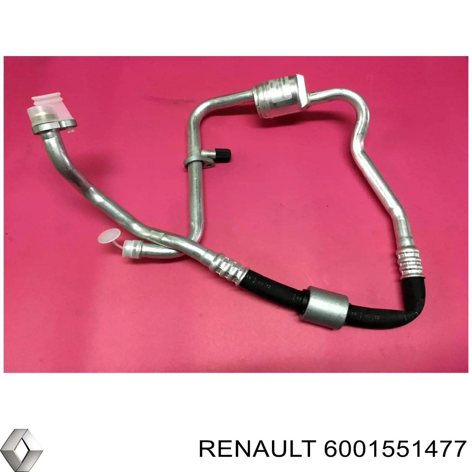 Шланг кондиціонера, від випарника до компресора Renault (RVI) 6001551477 ціна, від 42.76 USD