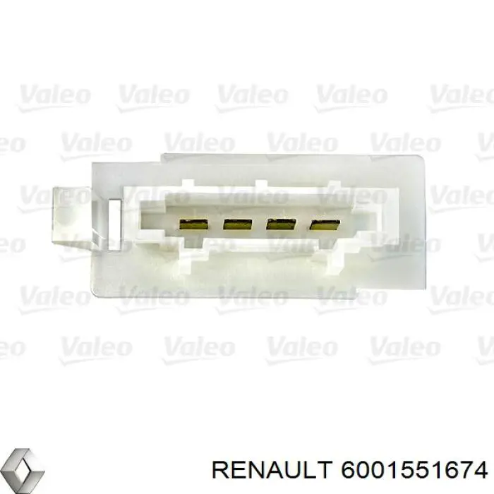 6001551674 Renault (RVI) резистор (опір пічки, обігрівача салону)