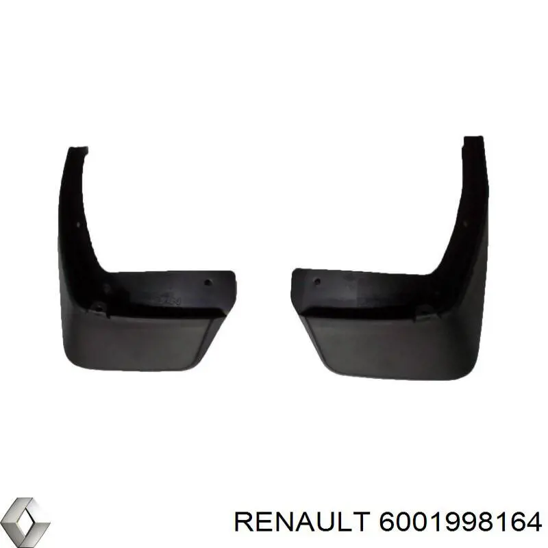 Бризковики задні, комплект Renault LOGAN 1 (LS) (Рено Логан)