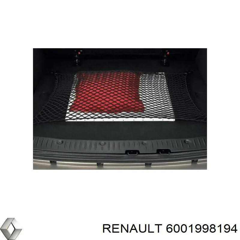 Сітка багажника Renault (RVI) 6001998194 ціна, від 24.00 USD