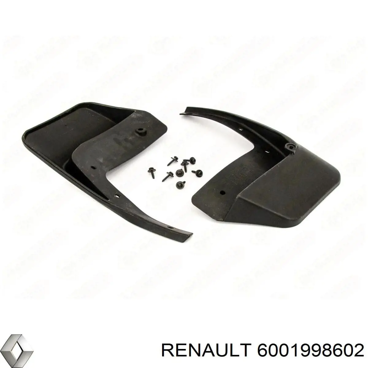6001998602 Renault (RVI) бризковики задні, комплект