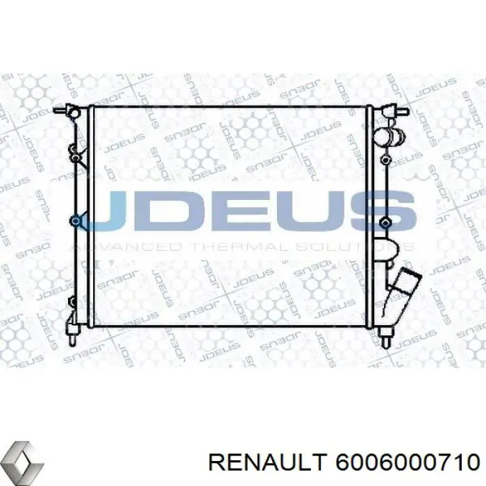 6006000710 Renault (RVI) Радіатор охолодження двигуна
