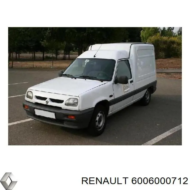 6006000712 Renault (RVI) радіатор охолодження двигуна