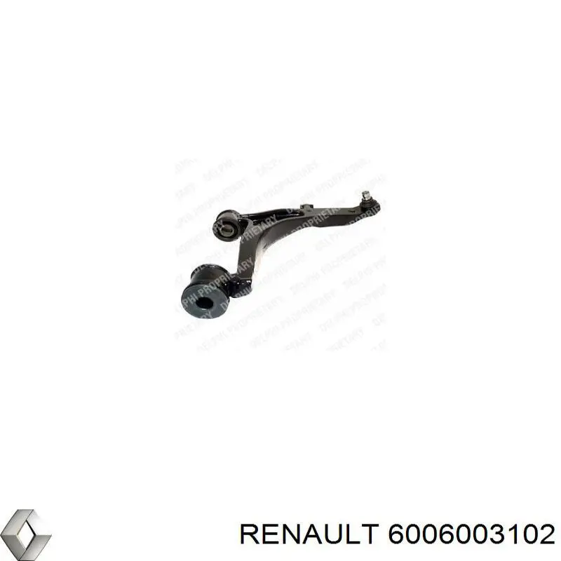 Важіль передній лівий Renault (RVI) 6006003102 ціна, від 21.37 USD