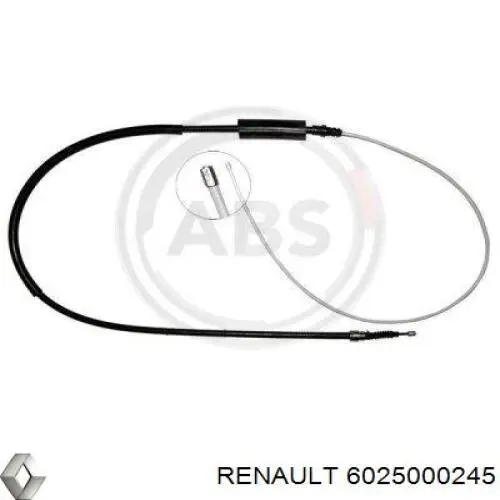 Сайлентблок задньої балки 6025000245 Renault (RVI)