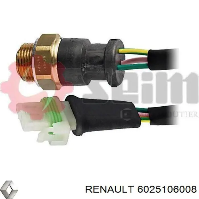Датчик температури радіатора Renault (RVI) 6025106008 ціна, від 26.09 USD