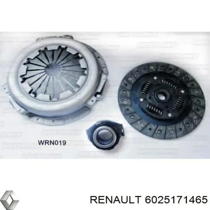Купити 6025171465 Renault (RVI) Комплект зчеплення (диск, корзина, підшипник)
