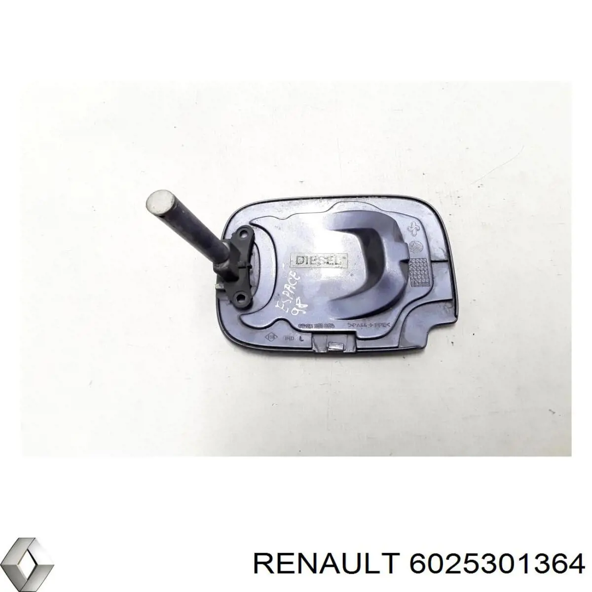 Дверцята бензобака на Renault Espace III JE