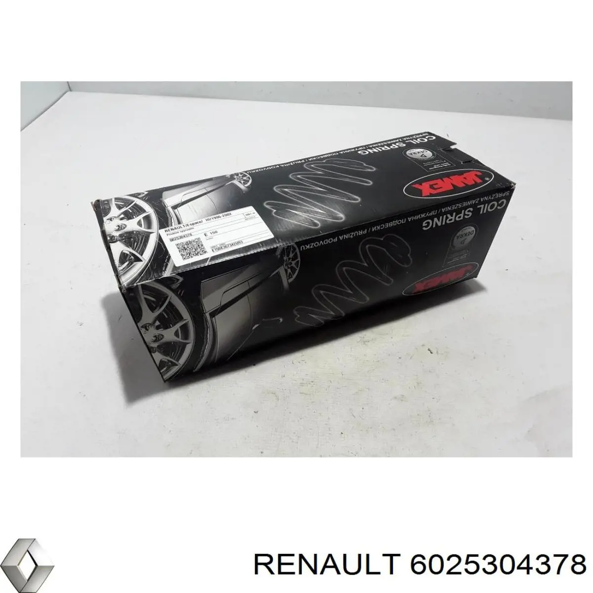 6025304378 Renault (RVI) пружина передня