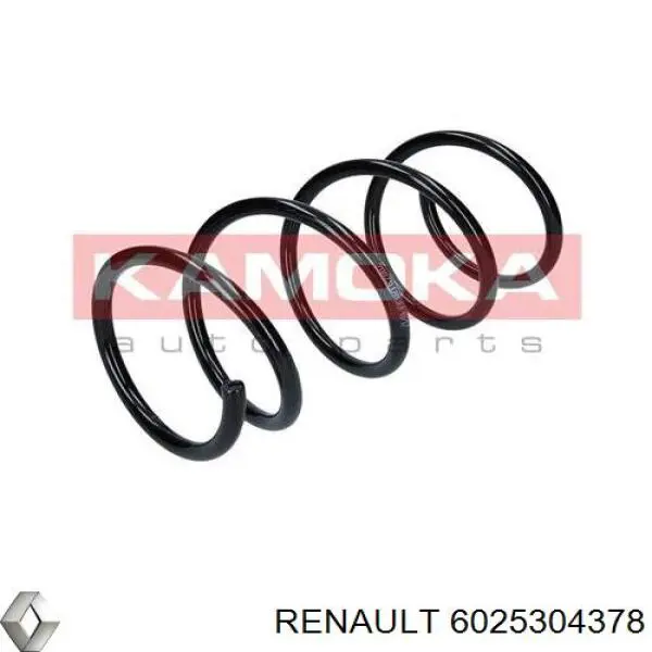 6025304378 Renault (RVI) Пружина амортизатора передняя