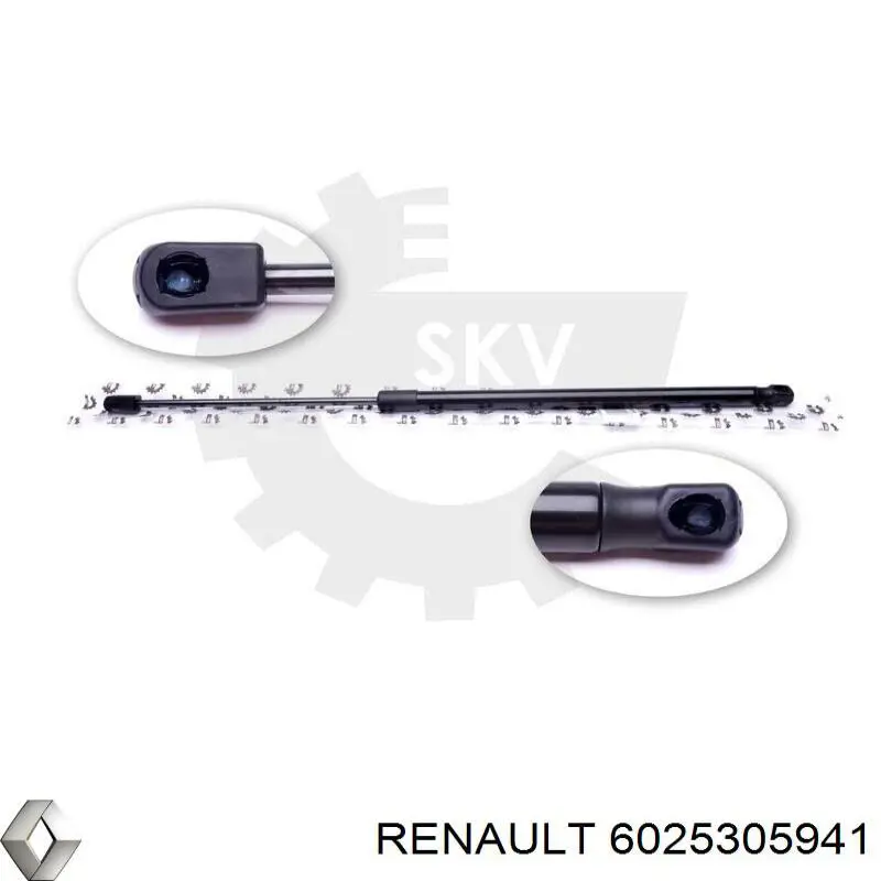 Купити 6025305941 Renault (RVI) Амортизатор двері багажника