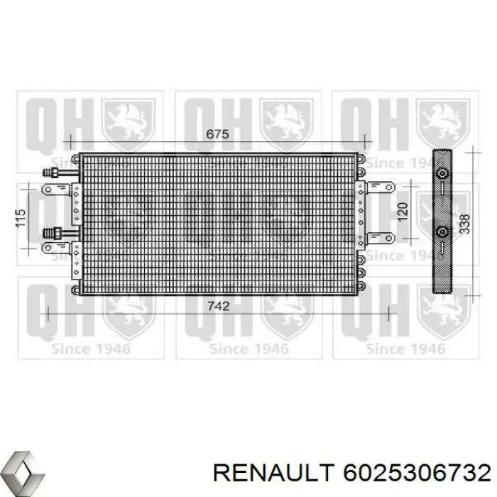 6025306732 Renault (RVI) Конденсатор