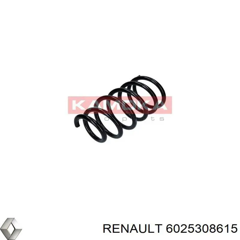 Пружина задня Renault (RVI) 6025308615 ціна, від 51.45 USD