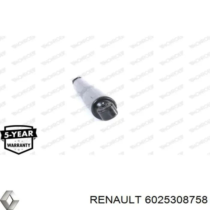 Амортизатор задній 6025308758 Renault (RVI)