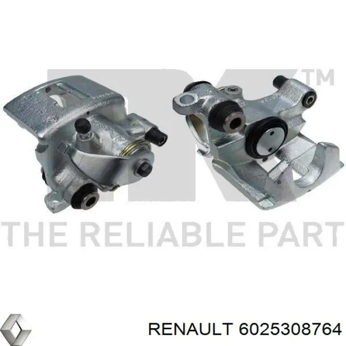 6025308764 Renault (RVI) супорт гальмівний задній правий