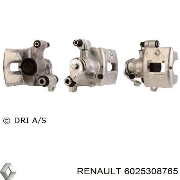 Задній гальмівний супорт лівий Renault (RVI) 6025308765