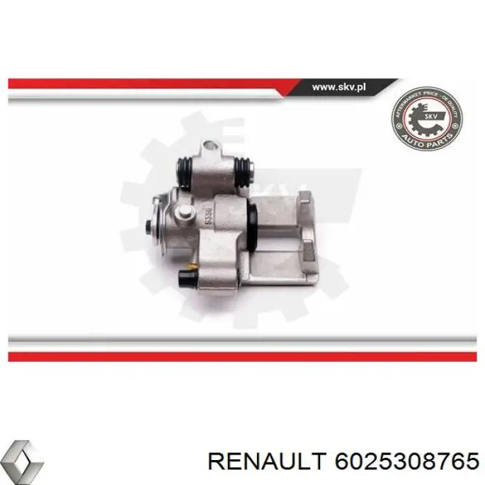Супорт гальмівний задній лівий Renault (RVI) 6025308765 ціна, від 63.98 USD