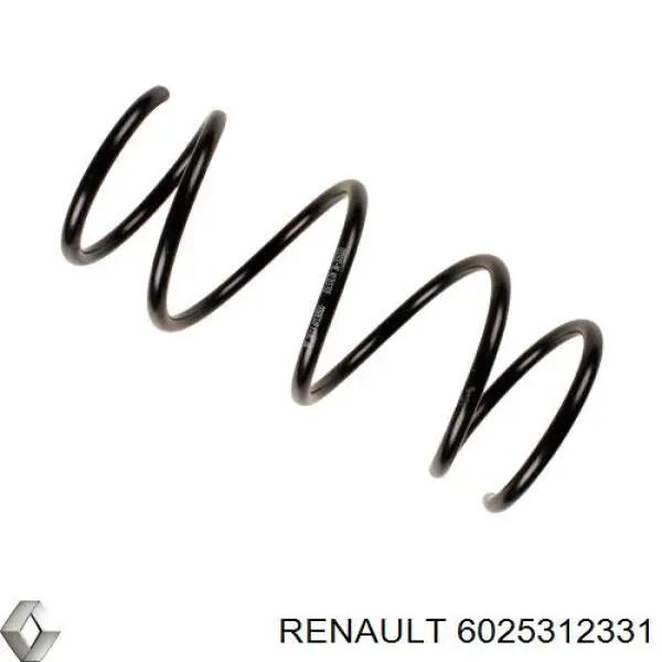 6025312331 Renault (RVI) пружина передня