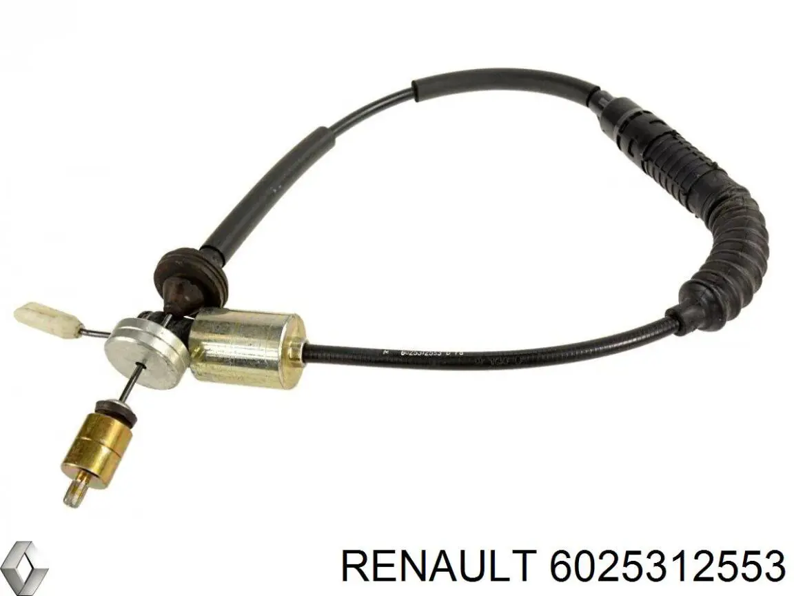 Трос зчеплення Renault (RVI) 6025312553 ціна, від 35.07 USD