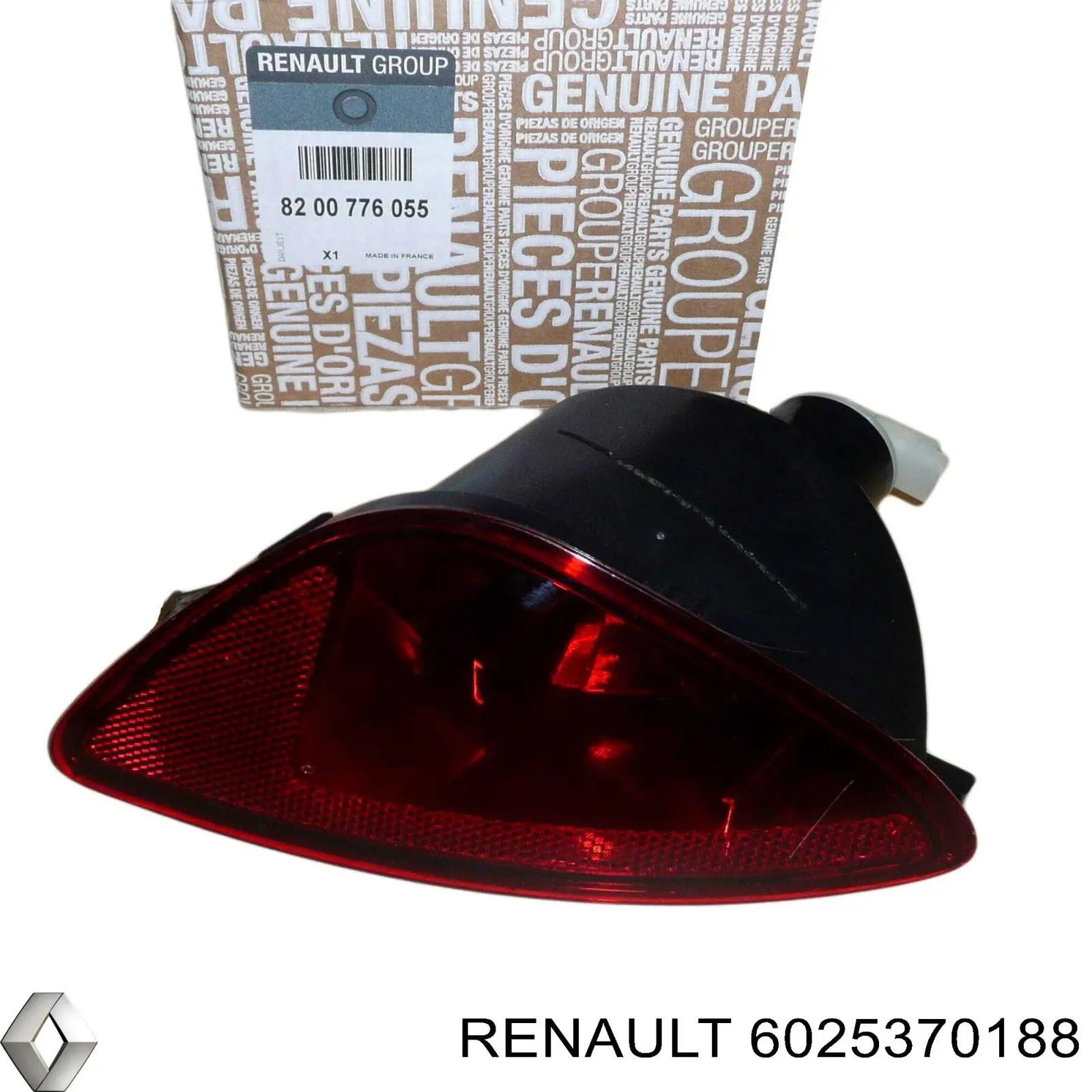 Протівотуманнка задня, права Renault (RVI) 6025370188 ціна, від 14.06 USD