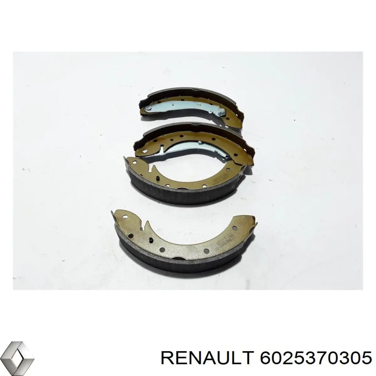 Колодки гальмові задні, барабанні 6025370305 Renault (RVI)