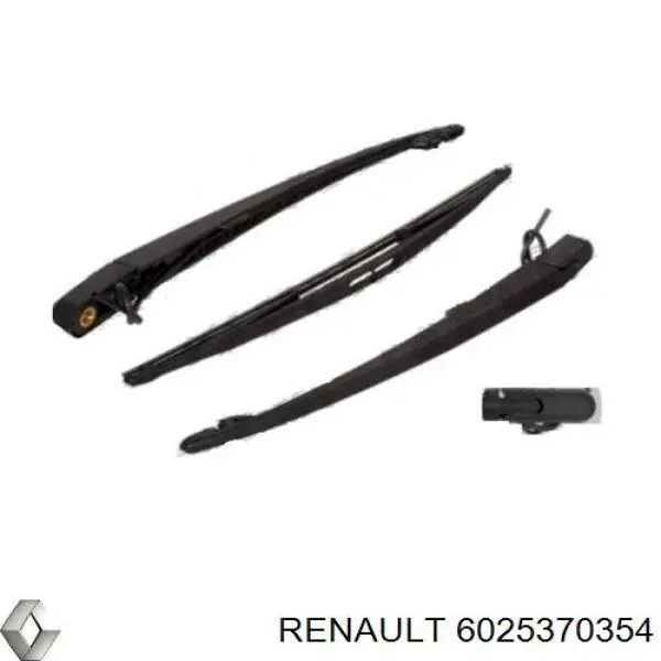 6025370354 Renault (RVI) Важіль-поводок двірника заднього скла