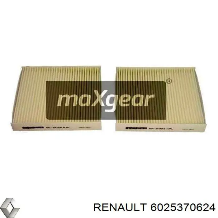 6025370624 Renault (RVI) Внутрішньосалонний фільтр