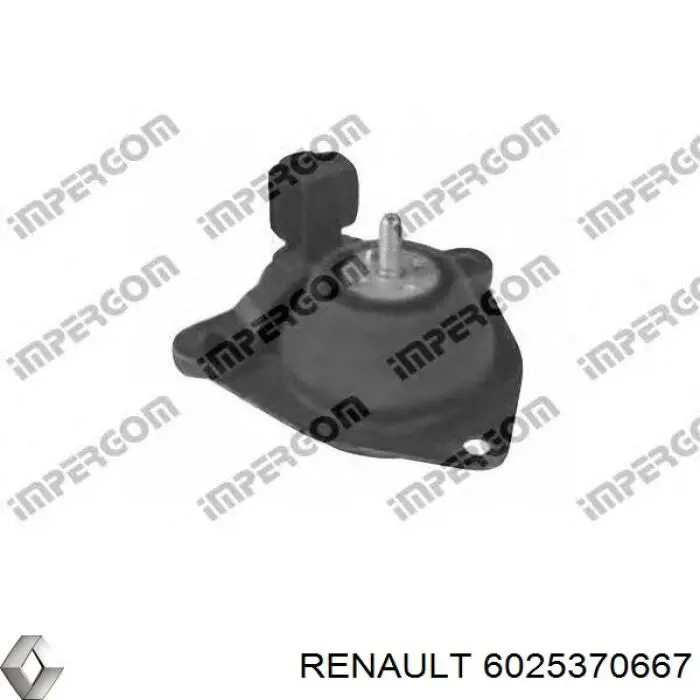 Купити 6025370667 Renault (RVI) Подушка (опора) двигуна, права