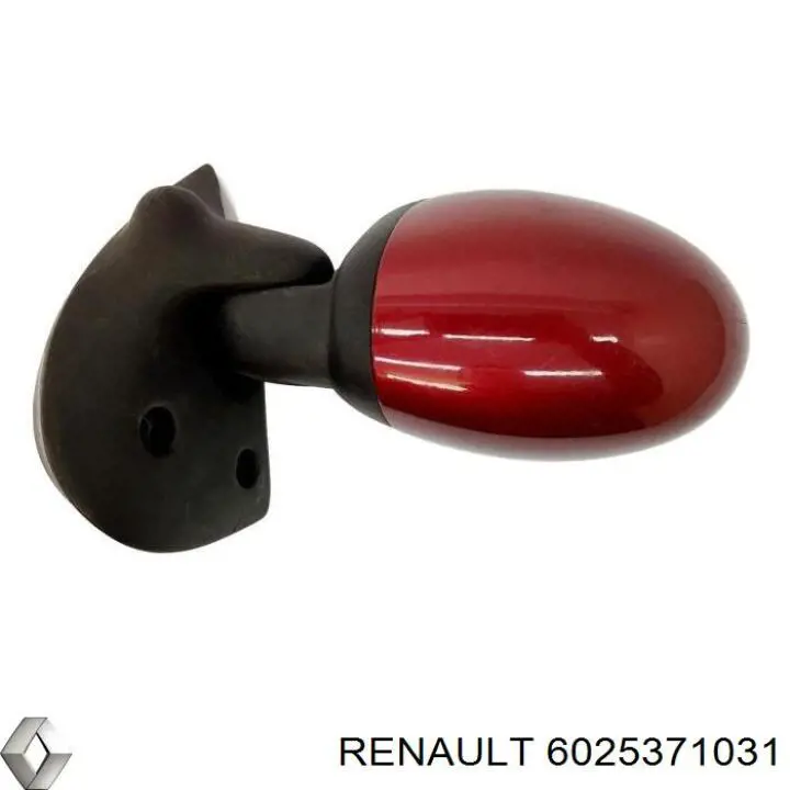 Дзеркальний елемент дзеркала заднього виду, лівого 6025371031 Renault (RVI)