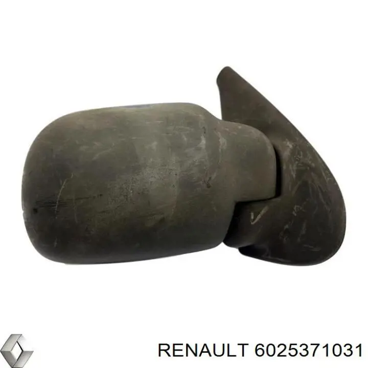 Купити 6025371031 Renault (RVI) Дзеркальний елемент дзеркала заднього виду, лівого