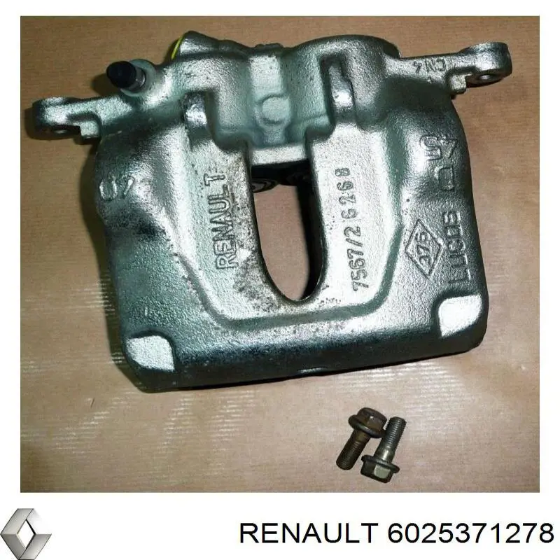 6025371278 Renault (RVI) Супорт гальмівний передній правий