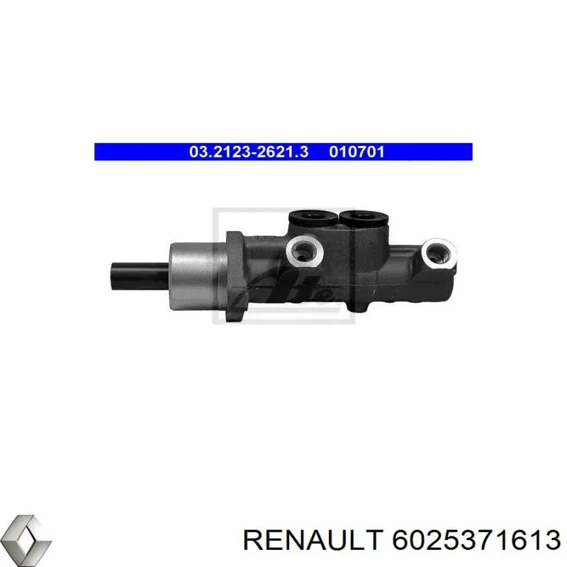 6025371613 Renault (RVI) циліндр гальмівний, головний