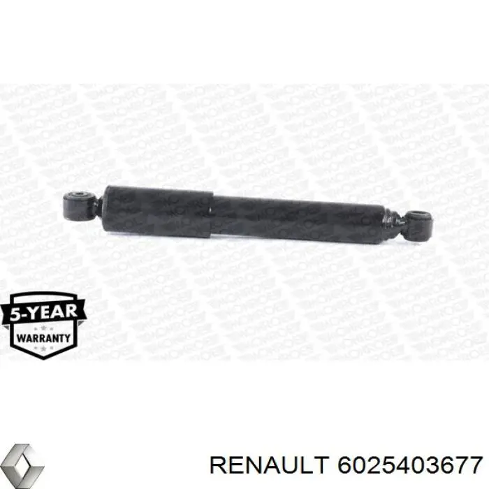 Амортизатор задній 6025403677 Renault (RVI)